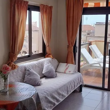 1-bedroom With Big Terrace And Ocean View In Cristianos Los Cristianos (Tenerife)