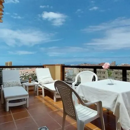 Apartment 1-bedroom With Big Terrace And Ocean View In Cristianos