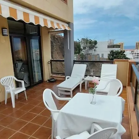 Apartment 1-bedroom With Big Terrace And Ocean View In Cristianos Los Cristianos (Tenerife)